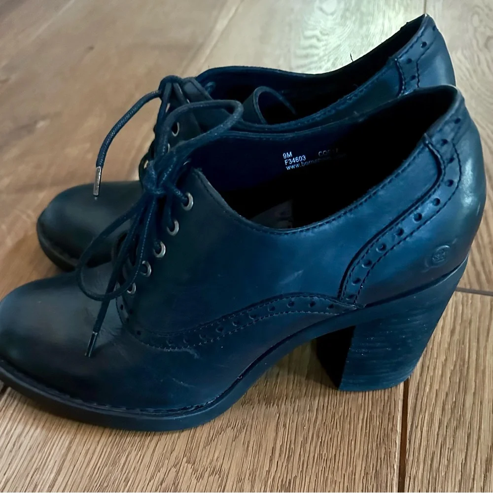 Born Black Oxford Shoes - Picture 2 of 5